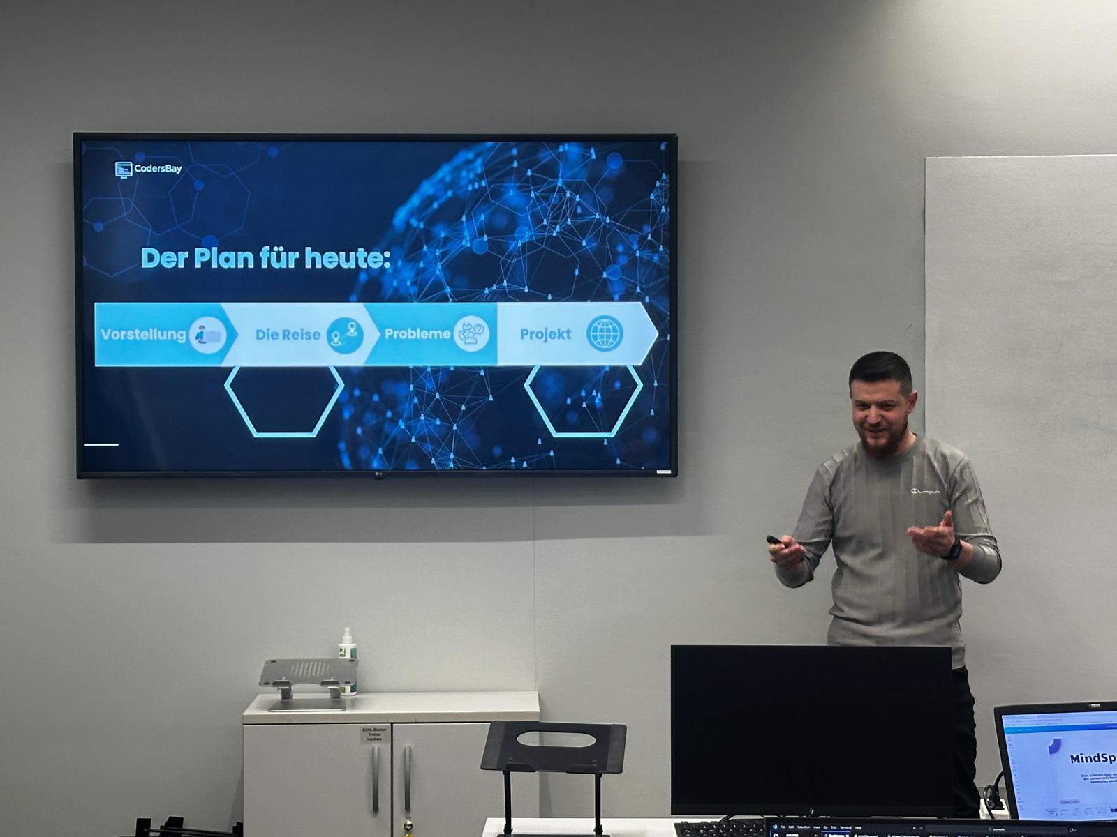 Präsentation bei CodersBay
